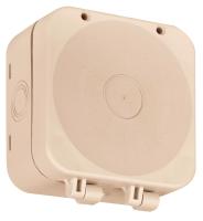 Коробка распределительная133х120х60 двухкомпонентн. для видеокамер HF IP68 беж. Ruvinil 67080БЖ
