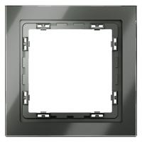 Рамка 1-м. S70 стеклян. титан Voltum VLS110106