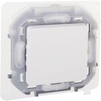 Переключатель 1-кл. Inspiria 10А IP44 250В 10AX механизм бел. IEK 673670