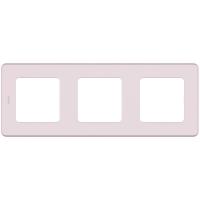 Рамка 3-м Inspiria роз. IEK 673954