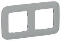 Рамка 2-м СП FLITE РУ-2-А-ФлС сер. IEK FI-M22-31-20-K03