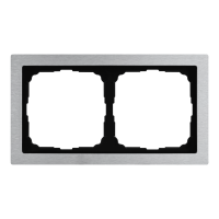 Рамка 2-м ArtGallery Pure метал. алюм. SE GAL312102