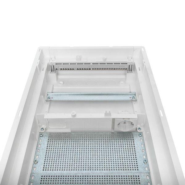 Щит комбинированный встраив. Nova 1 DIN-рейка + 2 монтаж. платы 3 габарит IP41 с метал. перфорированной дверью EKF nv-cb-pmd-1+2