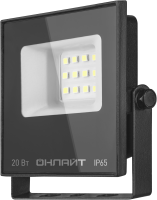 Прожектор светодиодный 90 844 OFL-03-20-6.5K-BL-IP65-LED 20Вт IP65 6500К 1600лм черн. ОНЛАЙТ 90844