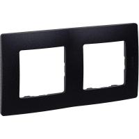 Рамка 2-м Etika антрацит IEK 672582