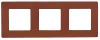 Рамка 3-м Etika какао IEK 672573