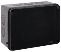 Коробка Тусо распаячная для ОП 300х220х120мм без гермовводов УХЛ1 IP67 черн. Ruvinil 67068Ч