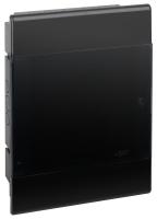 Щиток СП Тусо 24мод. с двер. 415х299х103мм черн. Ruvinil 68124Ч