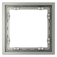 Рамка 1-м S70 пластик. сталь Voltum VLS100105