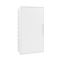 Щиток встраиваемый FRAME 36мод. с бел. дверцей с 4 шинами PEN (2шт на 8 отверст. и 2шт на 10 отверст.) бел. DKC F36B1WW