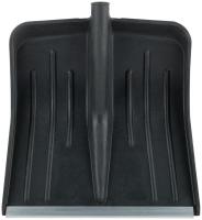 Лопата для уборки снега большая 420х420мм без черенка пластик. 68100