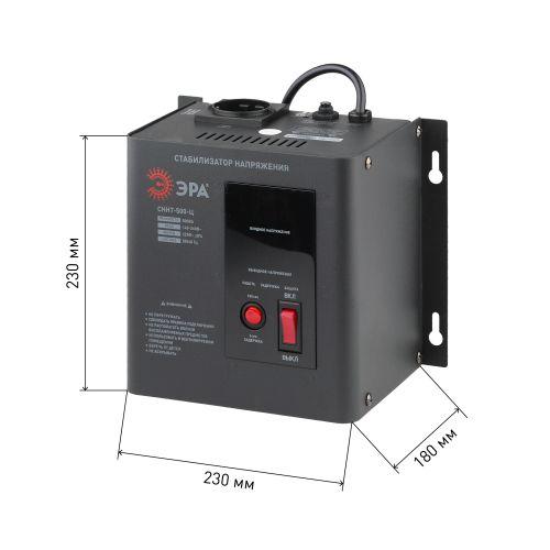 Стабилизатор напряжения СННТ-500-Ц настенный ц. д. 140-260В/220В 500ВА ЭРА Б0020165