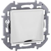 Вывод кабеля Inspiria с зажимом для крепления бел. IEK 673890