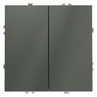 Выключатель 2-кл. СП S70 10А механизм титан Voltum VLS020106