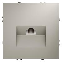 Розетка компьютерная 1-м СП S70 RJ45 кат.6 механизм кашемир Voltum VLS060103