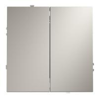 Переключатель перекрестный 2-кл. СП S70 10А механизм кашемир Voltum VLS020503