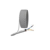 Кабель витая пара U/UTP кат.5E 2х2х24AWG solid CU PVC сер. (м) U-2-PVC Эра Б0044428