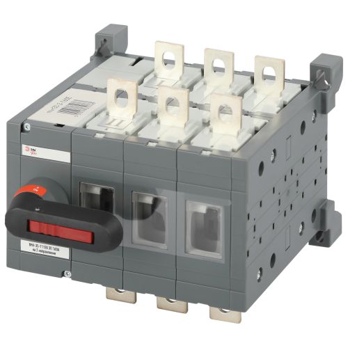 Выключатель-разъединитель ВНК-35-71130 PRO mvr30-3-160E 3П 160А на 2 направления с фронтальной рукояткой управления Эра Б0054015