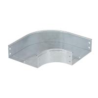 Угол для лотка горизонтальный 90град. 150х50 CPO 90 в компл. с крепежн. элемент. цинк-ламель DKC 36003KZL