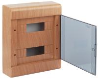 Щиток ОП Тусо 24мод. с двер. 370х302х95мм IP40 бук Ruvinil 68324-38М