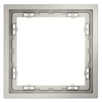 Рамка 1-м S70 пластик. кашемир Voltum VLS100103
