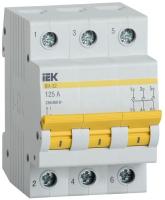 Выключатель нагрузки (мини-рубильник) 3п 125А ВН-32 KARAT IEK MNV10-3-125