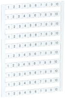 Маркер для КВИ-4/16кв.мм с нумерацией № 1-10 IEK YZN30M-004-K00-10