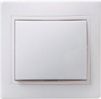 Выключатель 1-кл. СП Кварта 10А IP20 ВС10-1-0-КБ бел. GENERICA EVK10-K01-10-DM