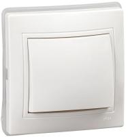 Выключатель 1-кл. СП Кварта ВС10-1-0-КБ-44 10А IP44 бел. GENERICA KV-V10-10-44-K01