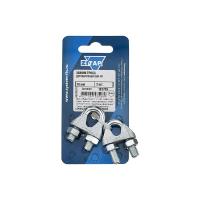 Зажим троса дугообразный 10мм DIN 741 (уп.2шт) Zitar 102739