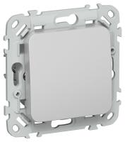 Выключатель 1-кл. СП FLITE ВС11-1-0-ФлА 10А механизм алюм. IEK FI-V10-0-10-1-K47