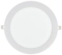 Светильник светодиодный ДВО 1608 18Вт 6500К IP20 даунлайт встраив. круг бел. IEK LDVO0-1608-1-18-6500-K01