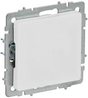 Заглушка BRITE МЗ10-БрАБ с суппортом механизм арктич. бел. IEK BR-PL10-K91