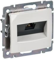 Розетка компьютерная 1-м СП Valena RJ45 UTP механизм бел. (DIY-упак.) IEK 694286