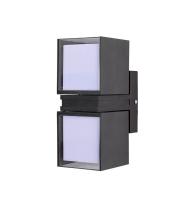 Светильник светодиодный архитектурный PWL-23095 2х8Вт 4000К BL IP54 фасадный исполнение двухсторон. черн. Pro JazzWay 5053151