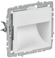 Подсветка светодиодная BRITE ПЛ20-БрАБ встраив. механизм арктич. бел. IEK BR-FL20-K91