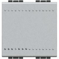 Выключатель 1-кл. 2мод. СП LivingLight 16А IP20 винтов. клеммы алюм. Leg BTC NT4001M2N