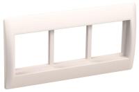 Рамка 6мод. с суппортом 75мм бел. PRIMER IEK CKK-40D-RSU6-075-K01