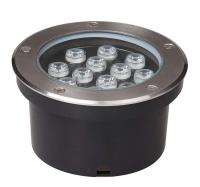 Светильник светодиодный для ландшафтного и архитектурного освещения PGR R180 12Вт 4000К Chrome грунт. IP67 Pro+ JazzWay 5006560A