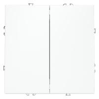 Выключатель 2-кл. СП S70 10А механизм бел. матов. Voltum VLS020102