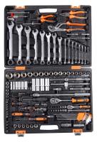 Набор инструментов 1/2дюйм 1/4дюйм CrV в кейсе 151 предмет Вихрь 73/6/7/9