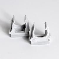 Держатель для труб (клипса) d16мм сер. (уп.100шт) TOKOV ELECTRIC TKE-LC-16-C06/100