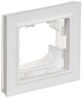 Рамка 1-м BRITE РУ-1-БрАБ-44 IP44 арктич. бел. IEK BR-M12-44-K91