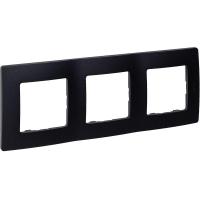 Рамка 3-м Etika антрацит IEK 672583