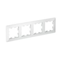 Рамка 4-м AtlasDesign Air лотос/дым. бел. SE ATN221304