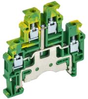 Колодка клеммная CTS-ML-PEN ARMAFIX земля 2 ур. 4кв.мм IEK YCT13-03-2-K52-004