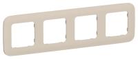 Рамка 4-м СП FLITE РУ-4-А-ФлЛ льняной IEK FI-M42-31-20-K88