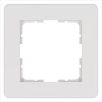 Рамка 1-м G-Flex бел. глянцевый Jasmart G1101W