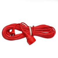 Удлинитель-шнур 1х20м без заземл. 10А IP20 2.2кВт ПВС 2х1 DOMTOK 2489