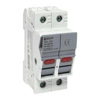 Предохранитель-разъединитель DF 10х38 2п (тип ПВЦ) EKF df102-e